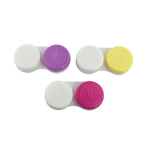 CHANXIN Classical Solid Color Hard Plastic Contact Lens Case