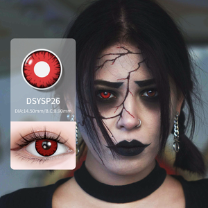 Factory Crafted Colored Contact Lenses Anime Cosplay Spooky Halloween