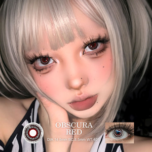 MILL CREEK Wholesale OEM HEMA Red Yearly Colored Contact Lenses
