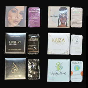 OEM ODM Custom Color Contact Lens Packaging Box