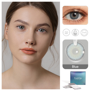 Freshgo Wholesale Prescription Lenses Yearly Coloured Contact Lenses Natural Power Color Contact Lens