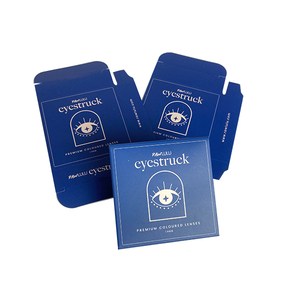 Free Design Soft Contact Lenses Packaging Low MOQ