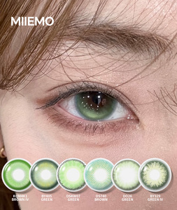 Miiemo Three Tone Soft Color Contact Lens ISO 13485 Certified