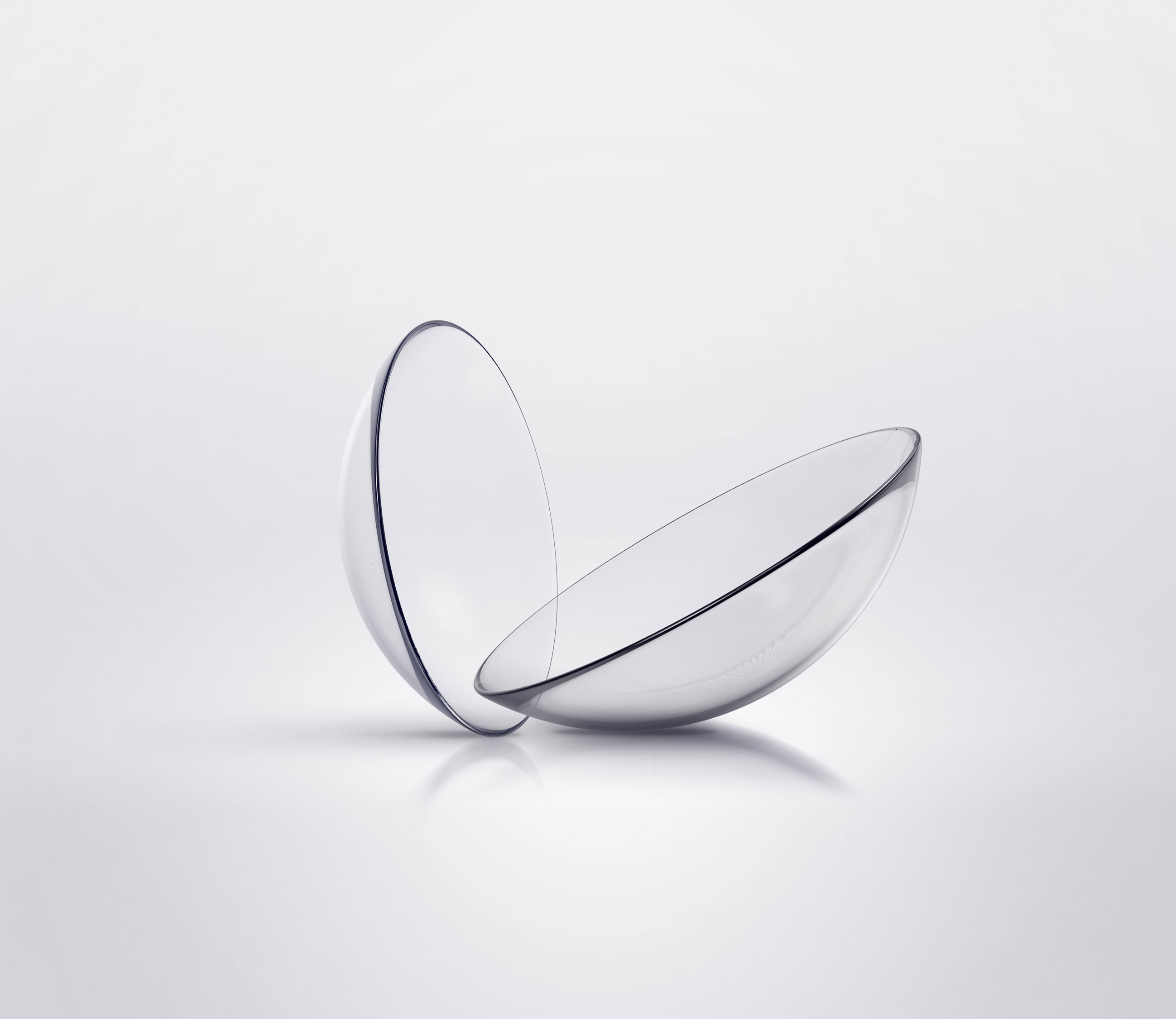 Private label clear disposable contact lenses manufactured by kyralens Technology Co.,Ltd