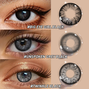 Lalens Big Eye Girl Series Colored Contact Lenses Wholesale Best Contacts for Dark Eyes Prescription Myopia New Arrival in Stock