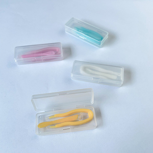 Silicone Contact Lens Case and Tweezers Chinese Factory A-702