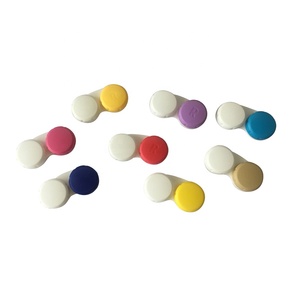 Kaida Mixed Colors Custom logo Contact Lens Partner case Pocket Portable Care case