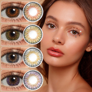 3 Tone Big Eye Circle Lenses