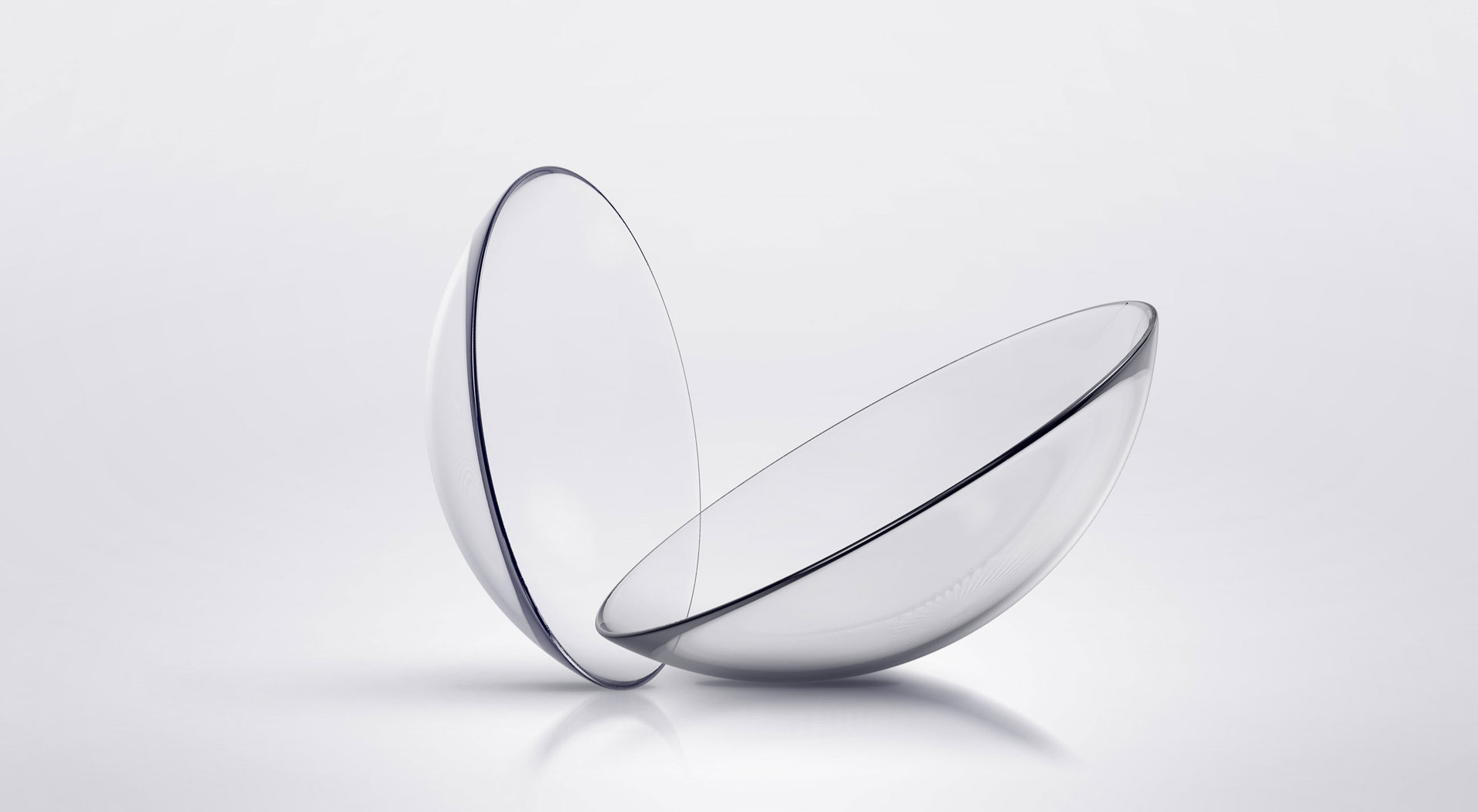 Private label contact lenses in retail-ready packaging
