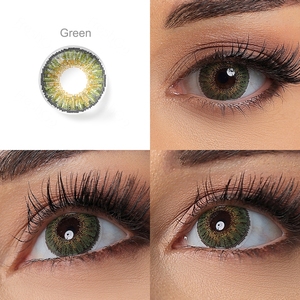 FreshGo Natural Look 3 Tone Soft Lens Contacts Colored Eye Contact Lenses Wholesale 1 Year OEM Paper Box Lentes De Contacto