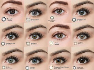 CE & ISO 13485 Certified Natural Soft 40% Water Content Colored Contact Lenses