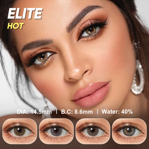 Free Shipping Elite Soft Natural Cosmetic Contacts Dia 14.5mm Colored Contact Lenses