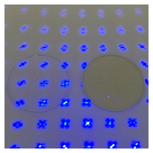 1.56 Invisible Anti Blue Ray Hard Contact Lens hc Hmc Round Top Bifocal Ophthalmic Bluelight Optical Lenses