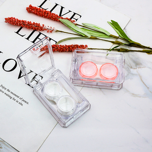 OEM Printed Colorful Transparent Eye Contact Lens Box Set