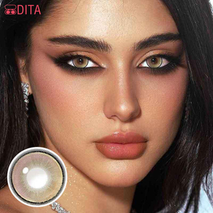 Factory Wholesale Free Sample Brown Eye Lens Contact 14.2 Cosmetic Contact Lenses Custom Logo Prescription Contact Lens