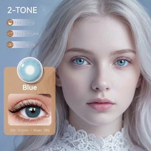 Fashion Style Natural Blue Soft Contact Lenses Cosmetic OEM ODM Wholesale