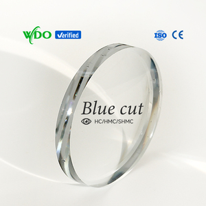 WDO 1.56 Semi Finished Blue Cut Contact Lenses 1.56 Uv420 Blue Cut Shmc Optical Lenses Semi Finished Optical Lenses for Sale